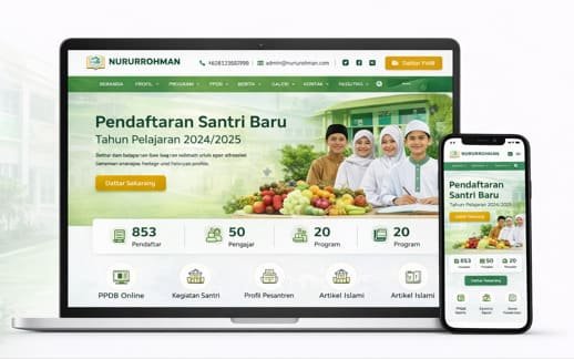 Website Pesantren
