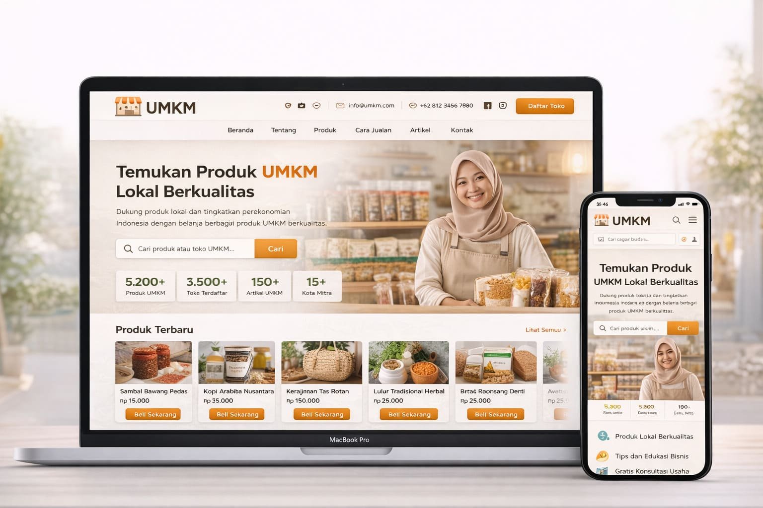 Website UMKM